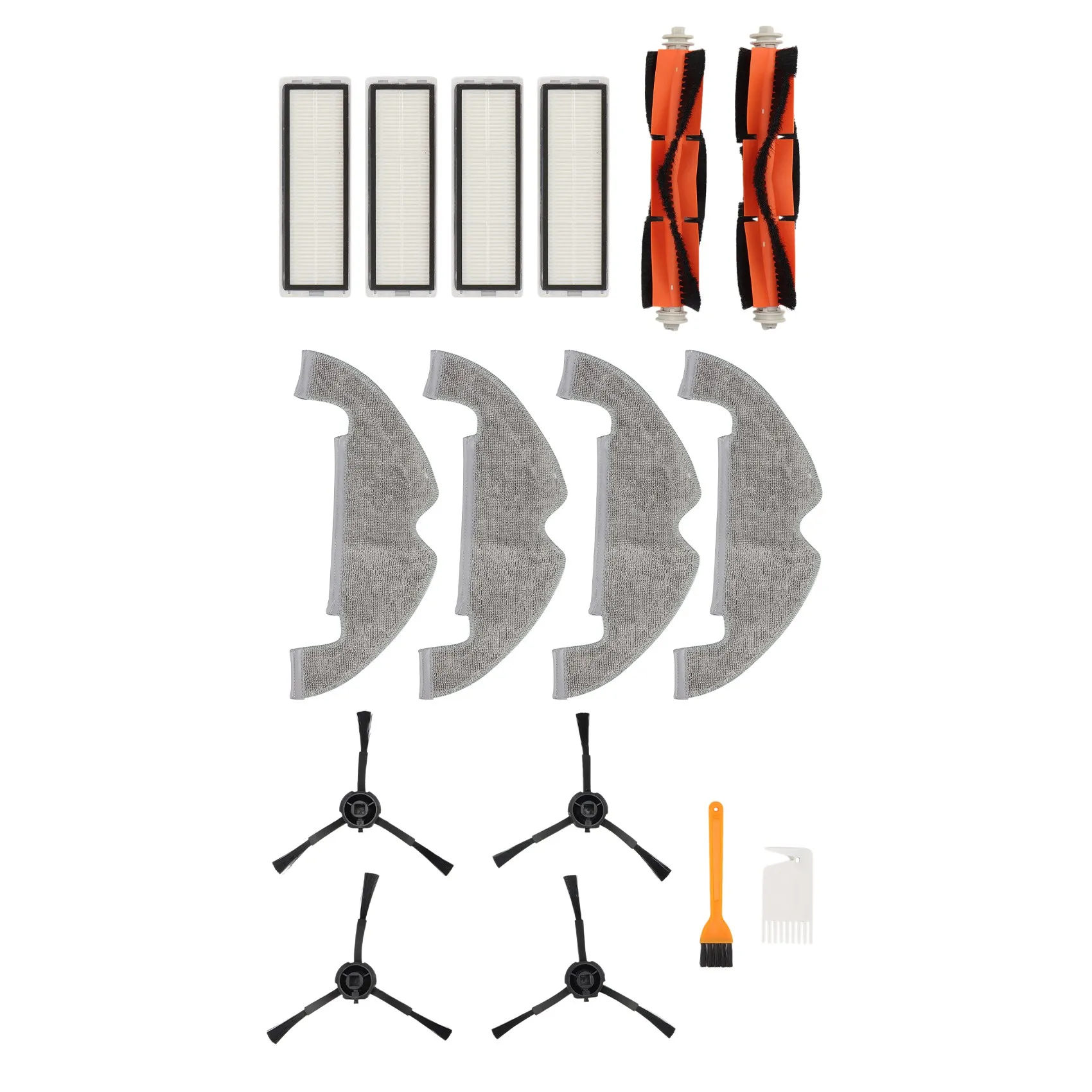 

For Dream BOT Z10 Pro L10 Plus Vacuum Cleaner Main Brush Side Brush Mop Filter Cloth Dust Bag Accessories Replacement