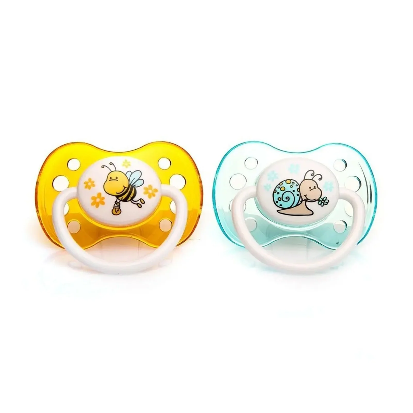 

ebebek Baby Plus 2 Pcs Silicone Liar Baby Pacifier 0-6 Months