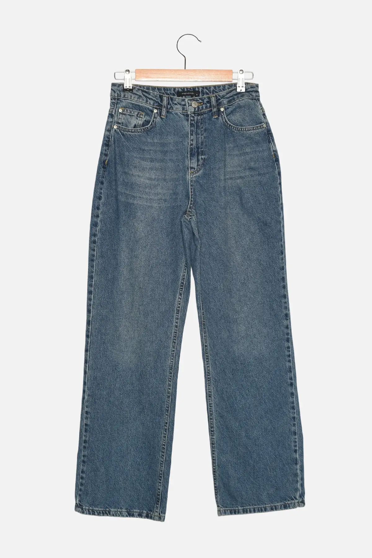 

Trendyol Petite High Bel 90's Wide Leg Jeans TWOAW22JE0605