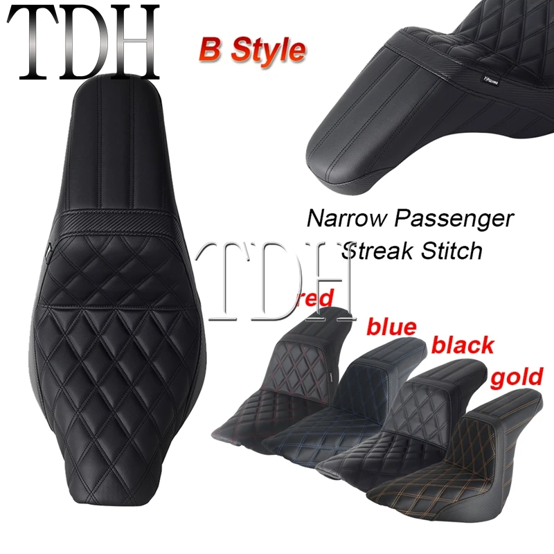 Для Harley Softail FLSB Sport Glide Low Rider S ST водительский пассажир 2-Up кожаная подушка сиденья
