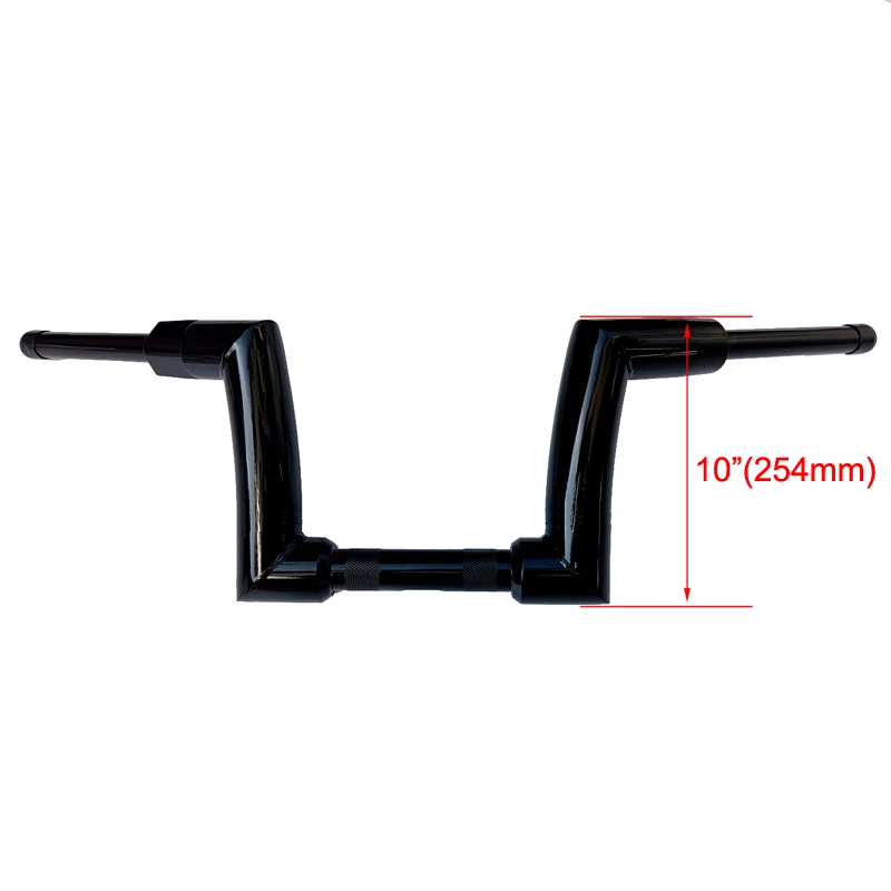 

Руль HCMT, зажим 1,25 дюйма, 8 дюймов, 12 дюймов, подъем 2 дюйма, вешалка для жира, рули, совместимые с Harley Softail 18+