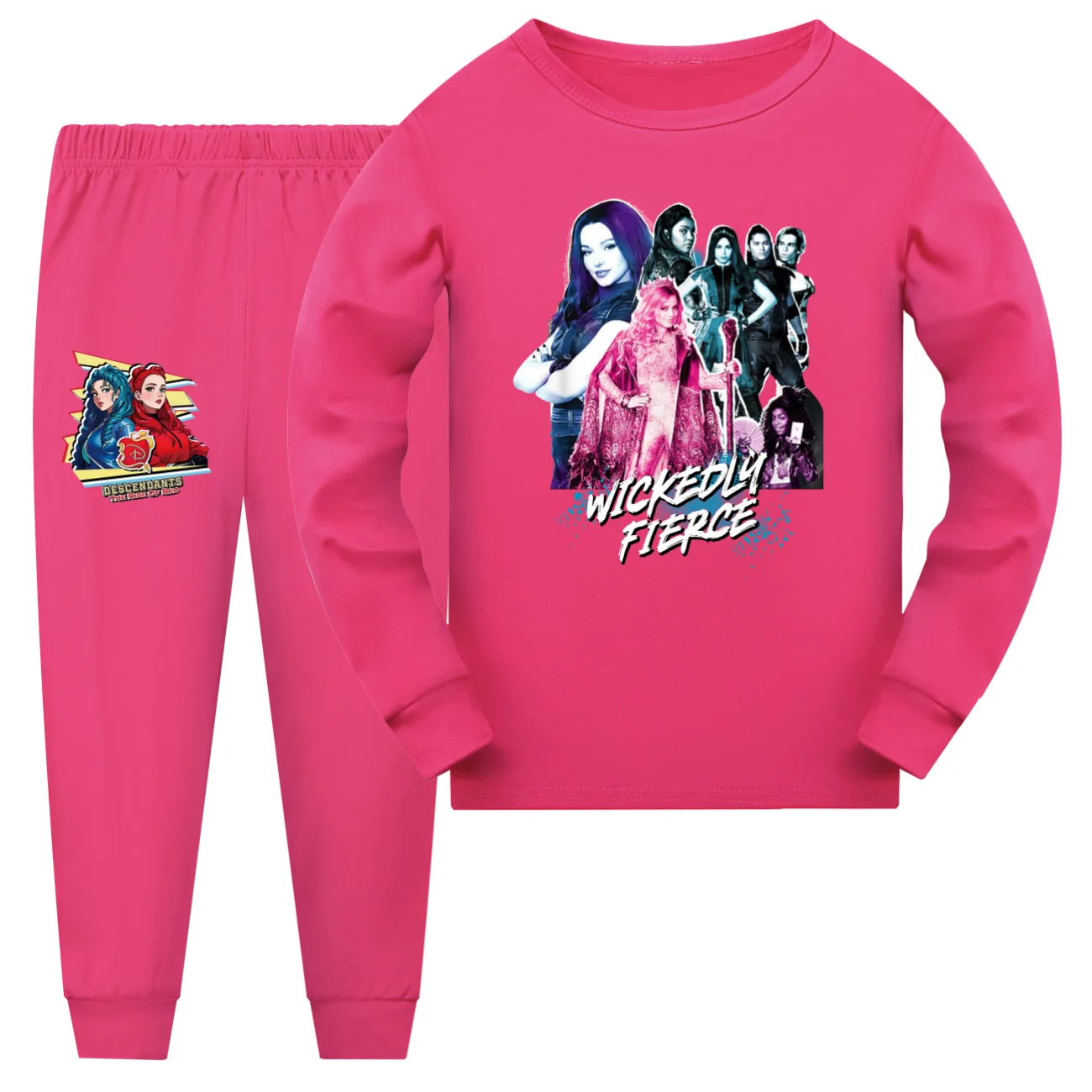 Новинка 4 предмета одежда для детей футболка с длинным рукавом и штаны комплект