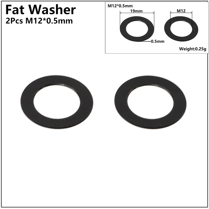 

HEPPE Шайбы для сквозной оси велосипеда M12 M15 6061 алюминий