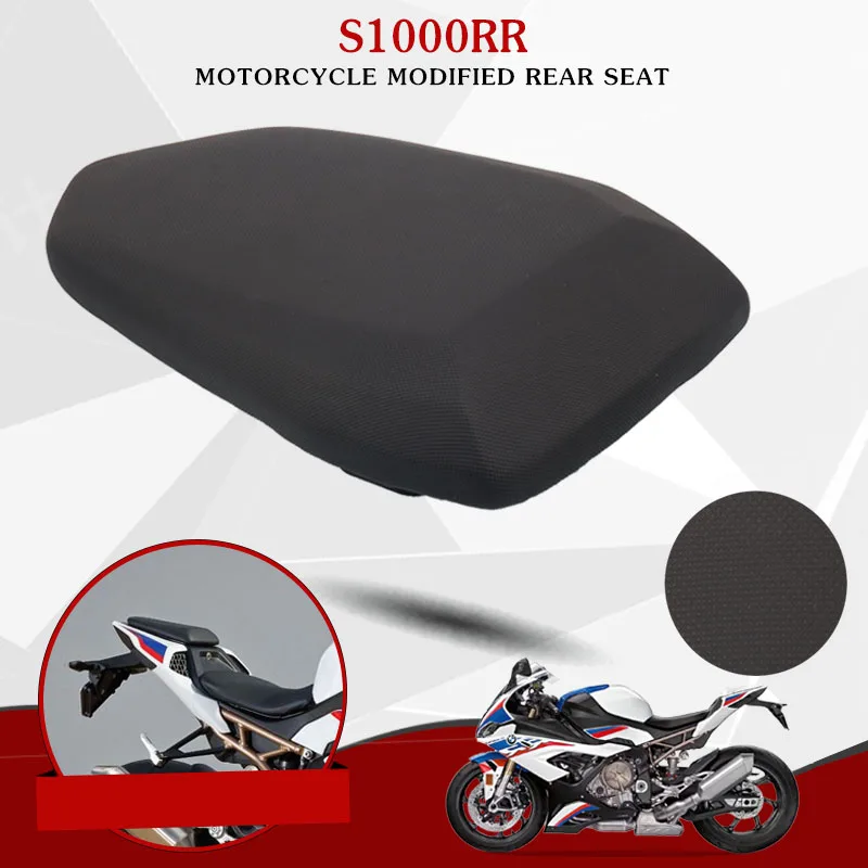 

For BMW S1000RR S1000 S 1000 RR M1000RR 2019-2022 2021 Motorcycle Seat Cushion Comfort Rear Passenger Pillion Seat Waterproof