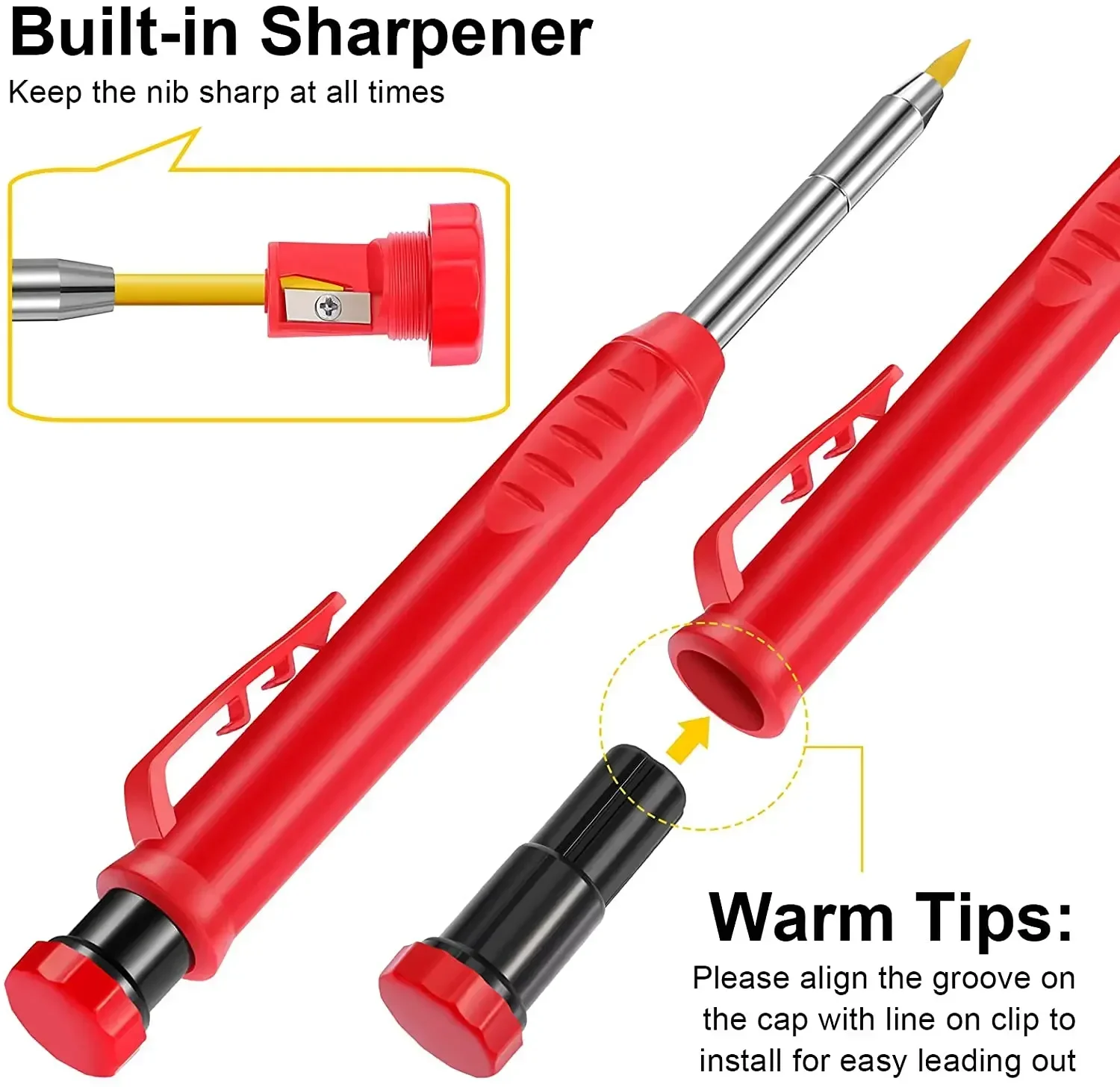 10/7/6 шт. набор карандашей для работ по дереву