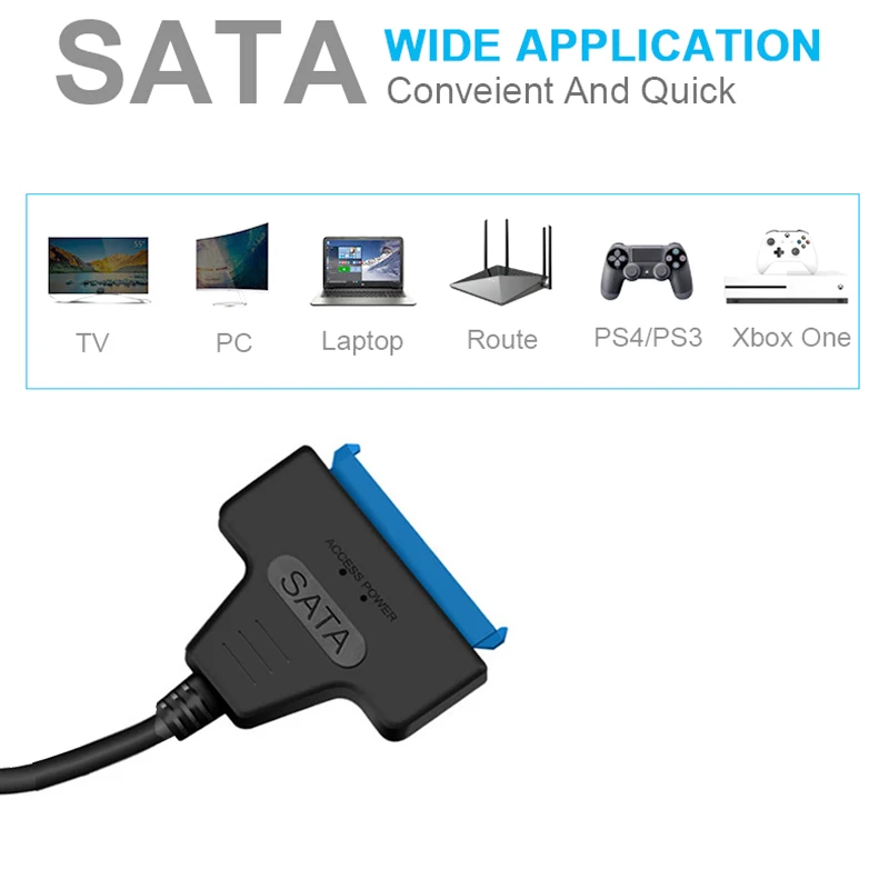 USB 3 0 SATA кабель адаптер Sata к Поддержка 2 5 дюйма внешний SSD HDD жесткий диск 22 Pin