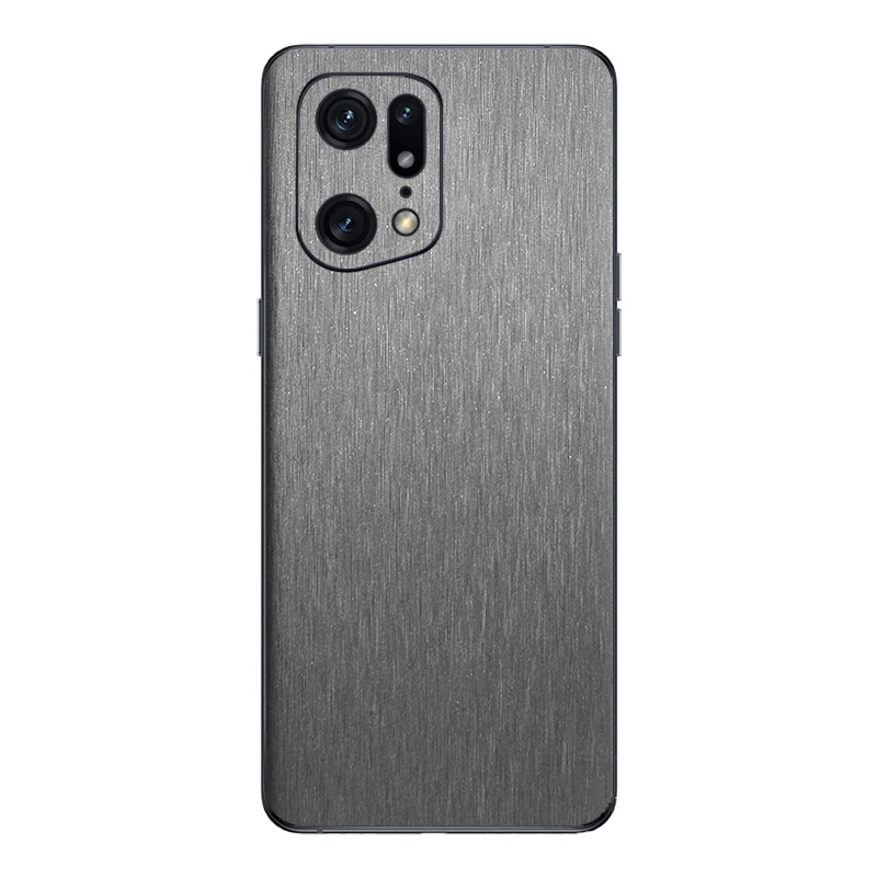 Фото Металлическая Наклейка на заднюю панель телефона для OPPO Find X5 Pro X3 Lite X2 Neo Reno3 4G 3 Pro зерновая наклейка 3 Youth Reno A Z №4