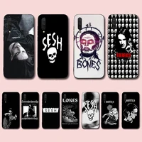 bones rapper sesh colorful cute phone case for xiaomi mi 5 6 8 9 10 lite pro se mix 2s 3 f1 max2 3