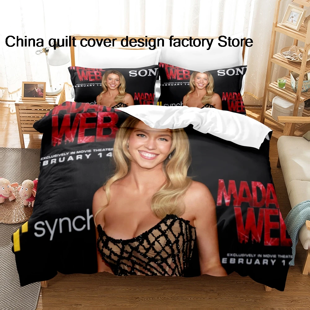 Комплект постельного белья Sydney Sweeney Immaculate одинарный полный королевский размер