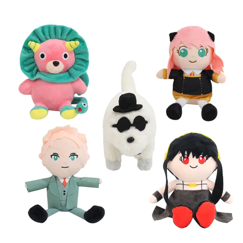 

20-30cm Anime Spy X Family Plush Toys Cotton Stuffed Dolls Kids Birthday Cute Plushies Gifts Cartoon Model Room Home Decoration