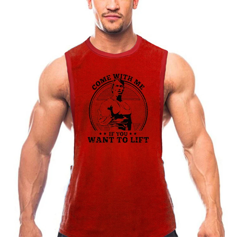 

New Mens Summer Quick-drying Mesh Tank Top Running Fashion Muscle Fitness Casual Sleeveless Vest Workout Bodybuilding Singlets