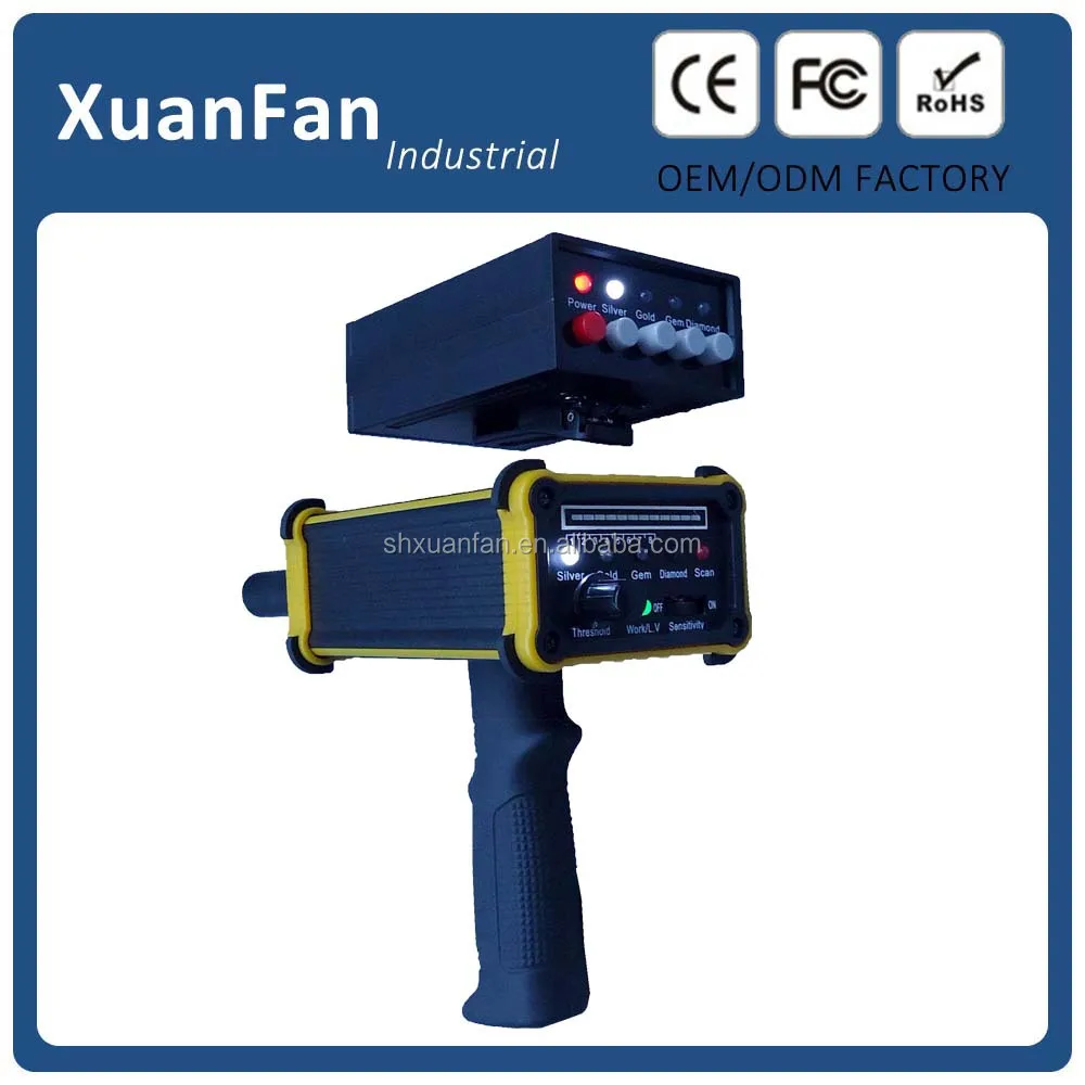 

Black Hawk GR-100 Underground Gold and Silver Detector Long & Deep Range Gold Metal Detector