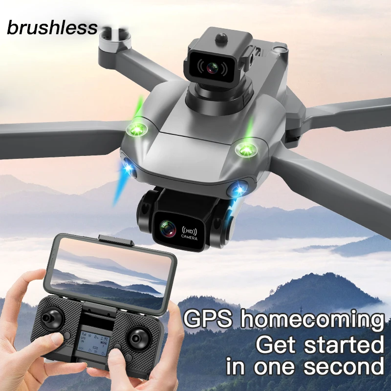 

GPS Drone Brushless Profesional 6K 8K HD Camera Drones 5G WIFI UAV Obstacle Avoidance RC Dron Foldable Quadcopter Aircraft Toys