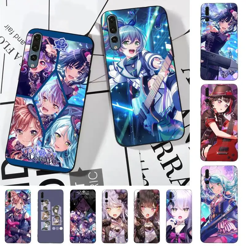 

Yinuoda Anime BanG Dream Phone Case for Huawei P30 40 20 10 8 9 lite pro plus Psmart2019
