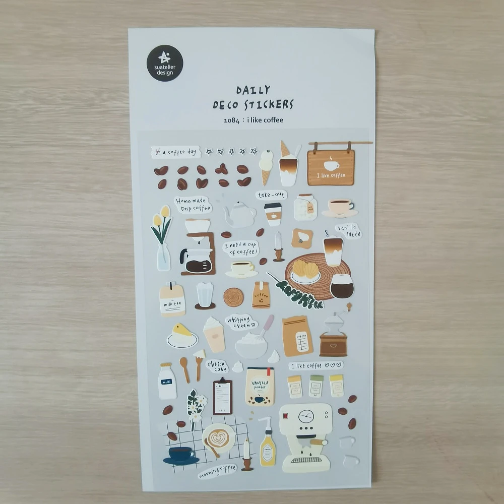 

Стикеры Suatelier I Like Coffee