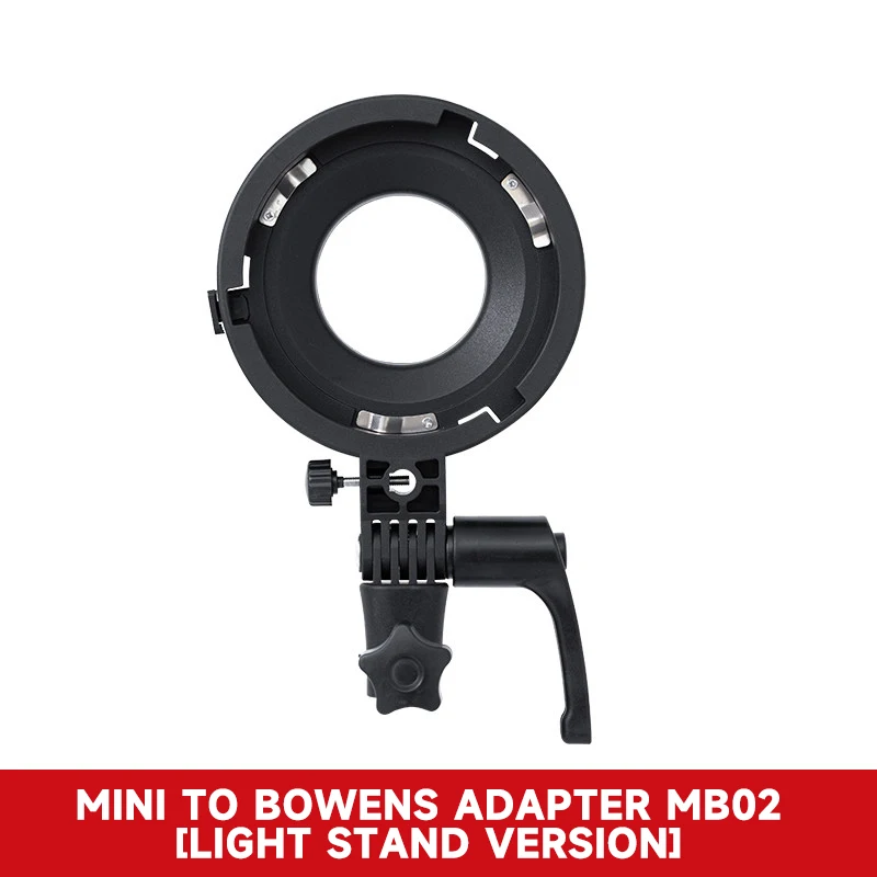 Металлический комплект для фотосъемки MB01 MB02 Mini Mount Bowens Adapter Quick Setup YONGNUO YN150 IFOOTAGE 60130 (art.: 3920dc28ac233) - 3920dc28ac233