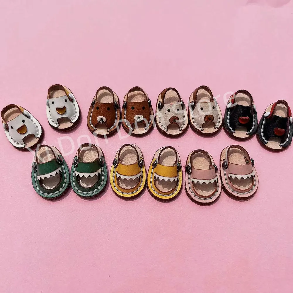

Xi DON DON New OB11 Shoes Cute Cartoon Slippers Casual Sandals for Molly、GSC、YMY、DDF 、1/12 BJD Doll Shoes Toy Accessories