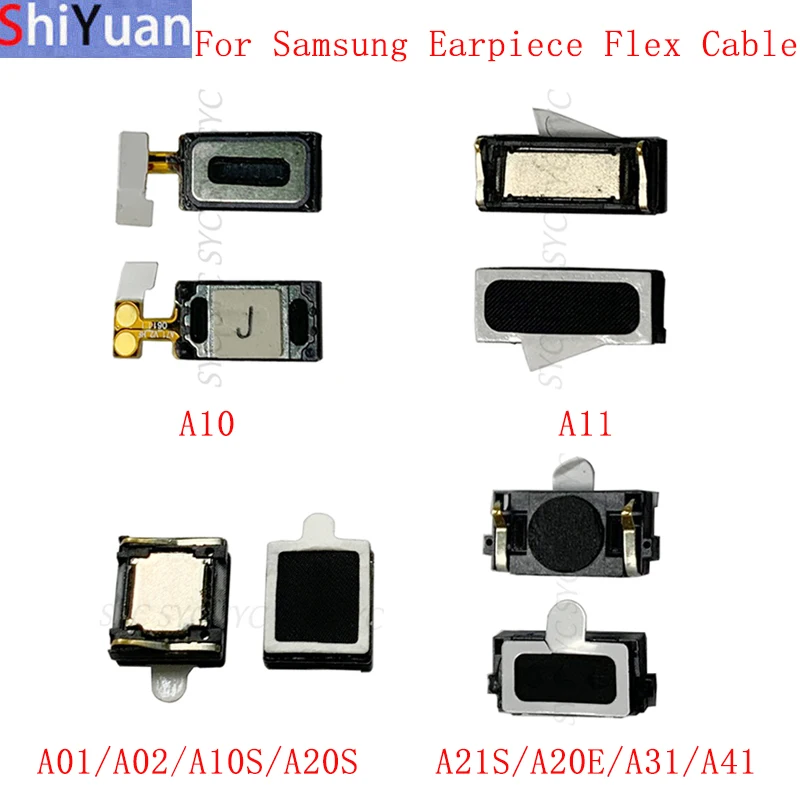 

2 шт./лот Динамик гибкий кабель для Samsung A10 A11 A01 A02 A10S A20S A21S A20E A31 A41 A03 A22 A32 модуль приемника