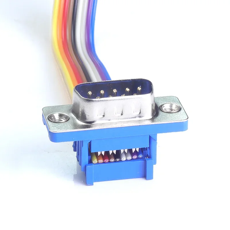 5 шт. разъем D-SUB IDC 9 15 25 37-контактный папа-мама экранирующая крышка адаптера для