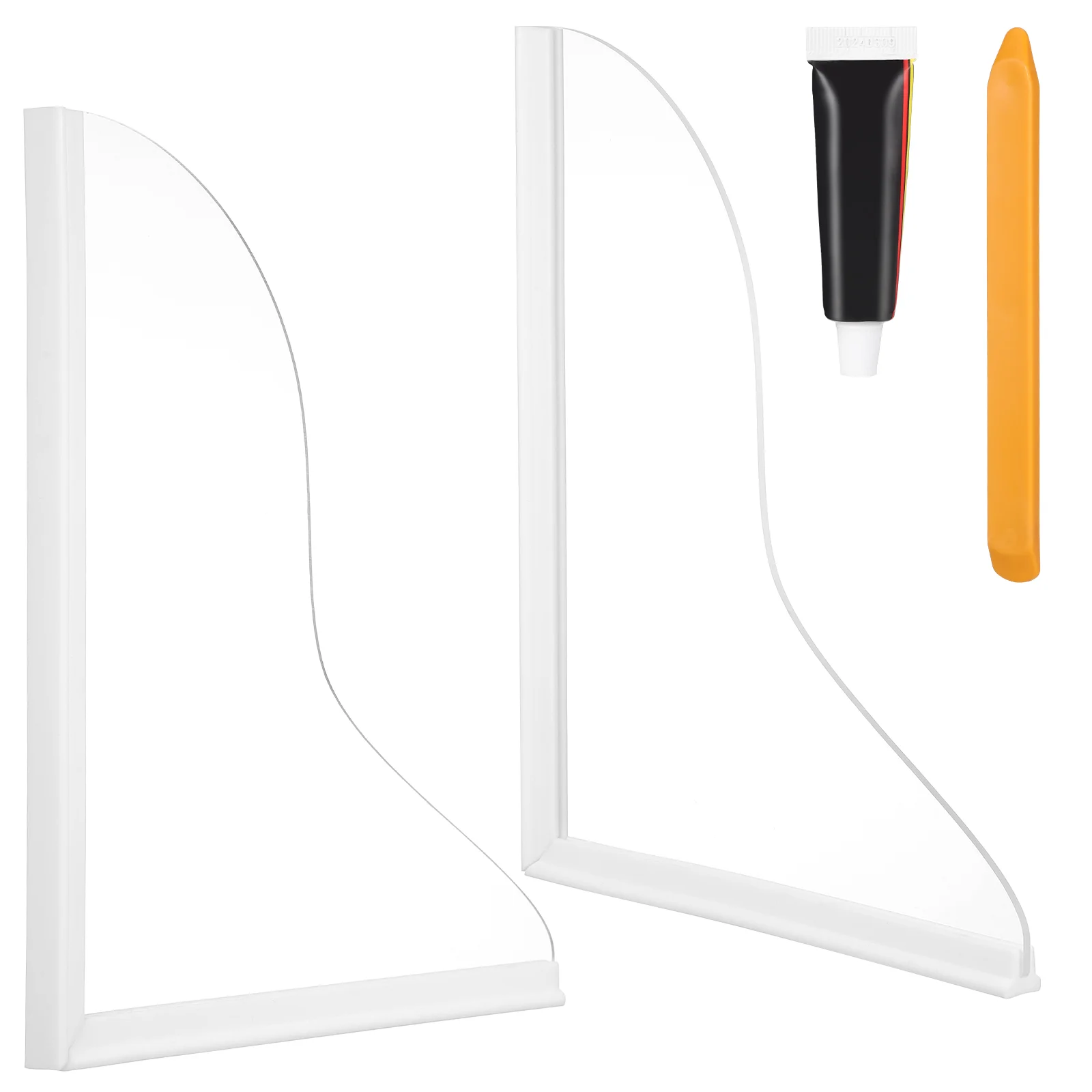 Барьер для душа стопор защита от брызг угловые протекторы край ванны раковин