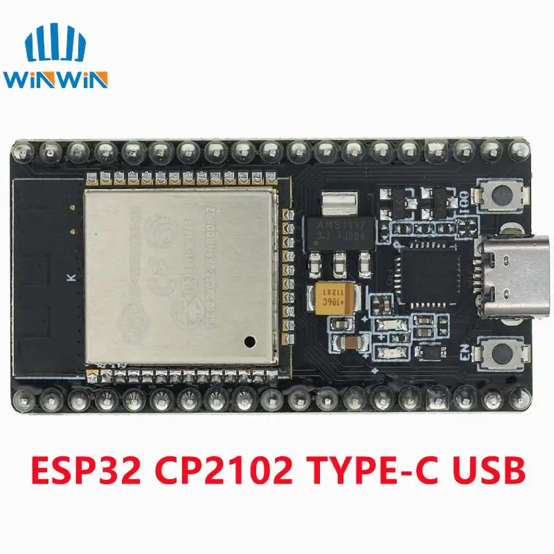 Детская плата для разработки ESP32 флэш-карта памяти USB CH340C Wi-Fi + Bluetooth сверхнизкая