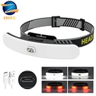 Новый стиль COB портативный налобный фонарь с зарядкой от USB фонарик для езды на велосипеде на открытом воздухе Рыбалка налобный фонарь с красным оповещением яркий налобный фонарь