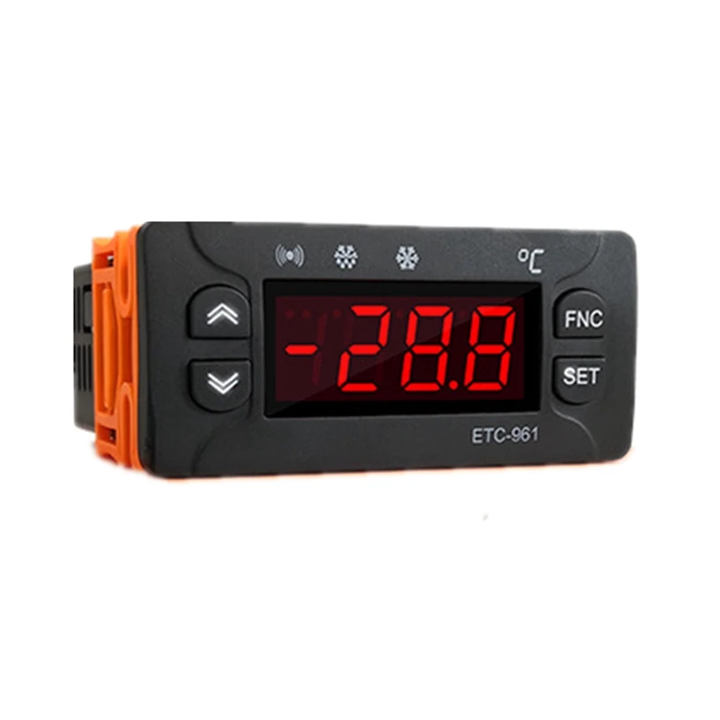 

ETC-961 Thermostat Temperature Controller Humidity Control Thermometer Hygrometer Refrigeration Alarm 220V NTC Sensor