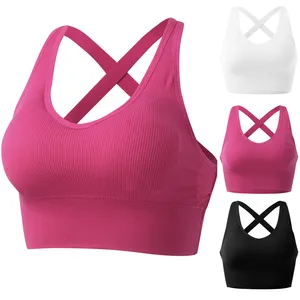 Image for Summer Sports Yoga Tank Tops Women Fitness Crop To 