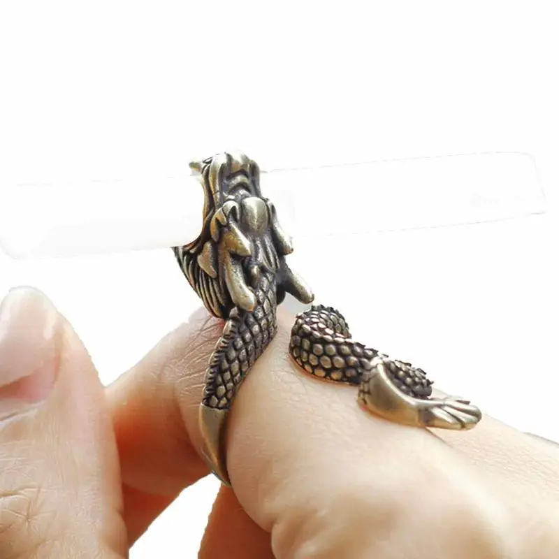 

Ring Cigarettes Holder Dragon Shape Finger Smoker Holder Cigarettes Holder Mini Holder For Lady And Gentleman For Women And Men