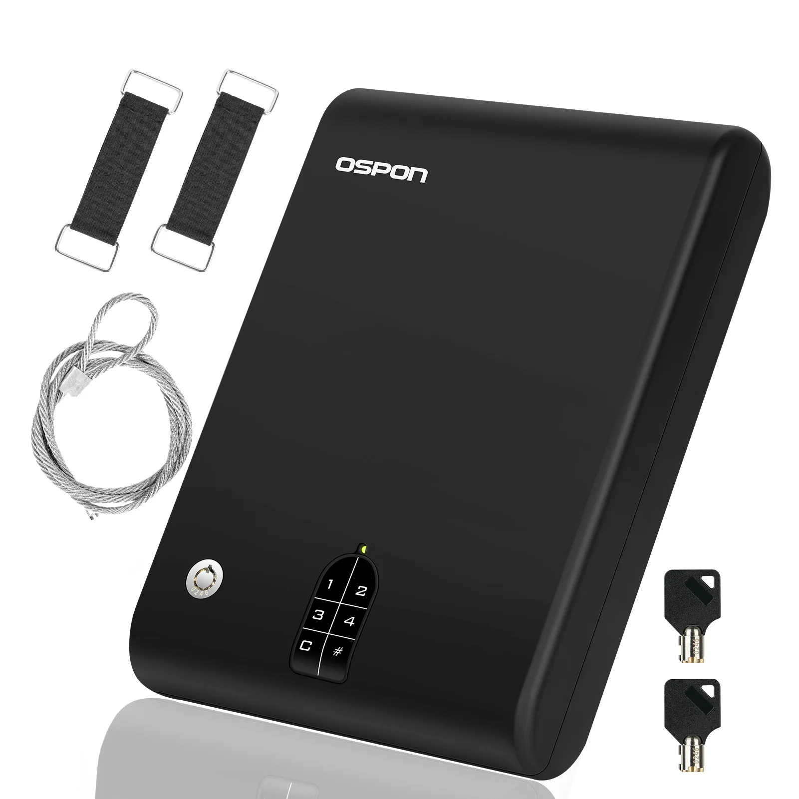 

Touch Creen Version Electronic Password Pistol Safe Box OS100C
