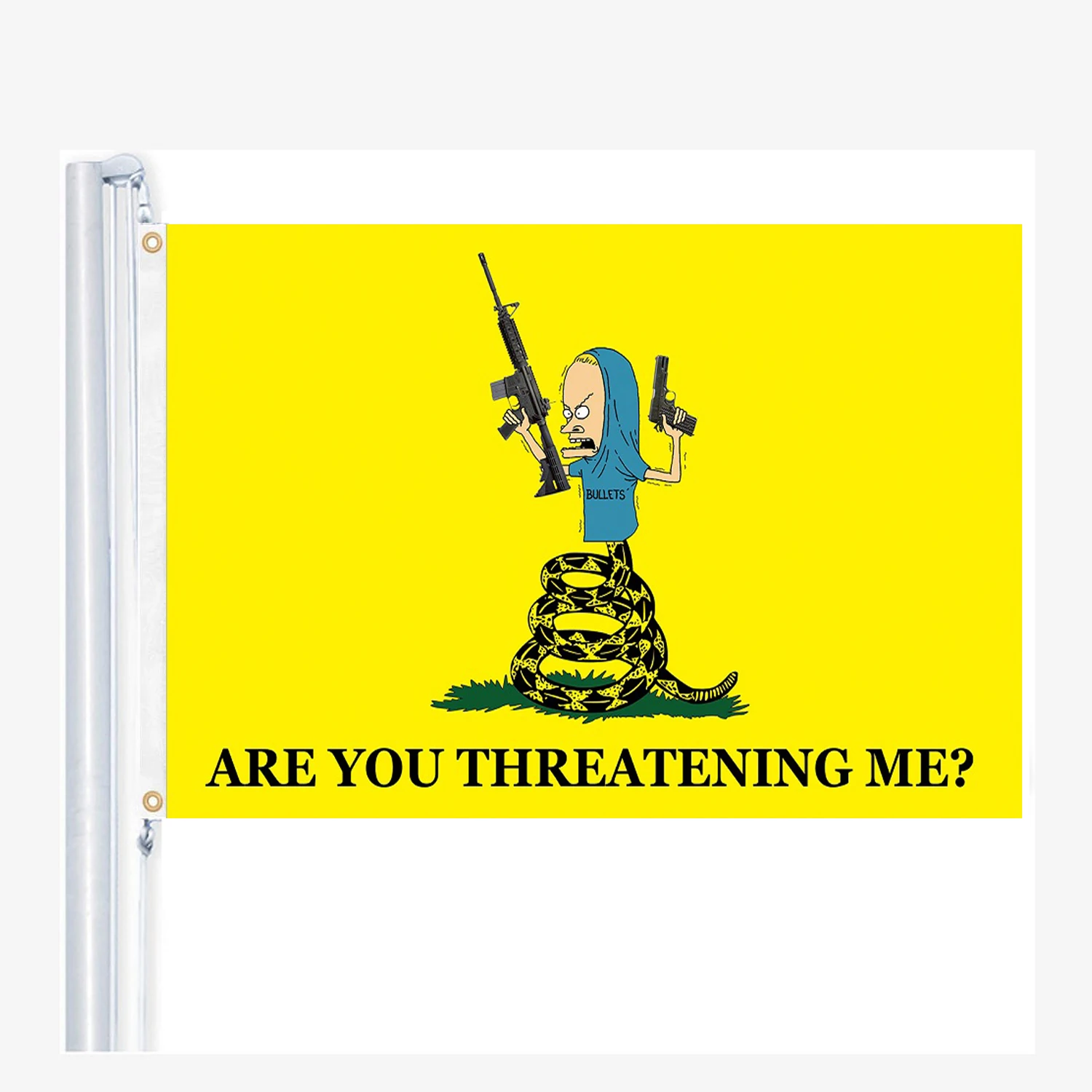 

Don't step on my flag. You're threatening me for decoration flags,country 90*150CM,100% polyester,banners and flags