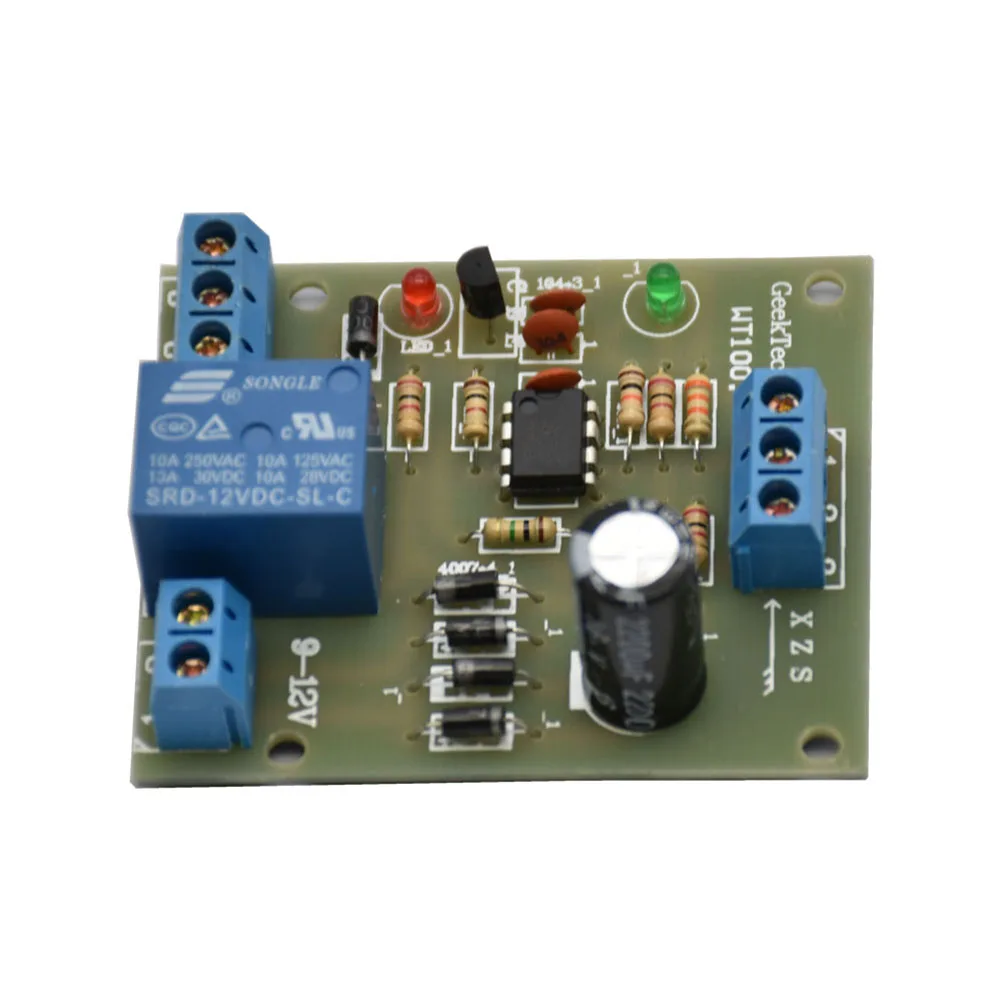 

Pump Pour Water Automatic Controller DC 12V Liquid Level Sensor Switch Relay Module Circuit Board for Motor Fish Tank Waterhouse