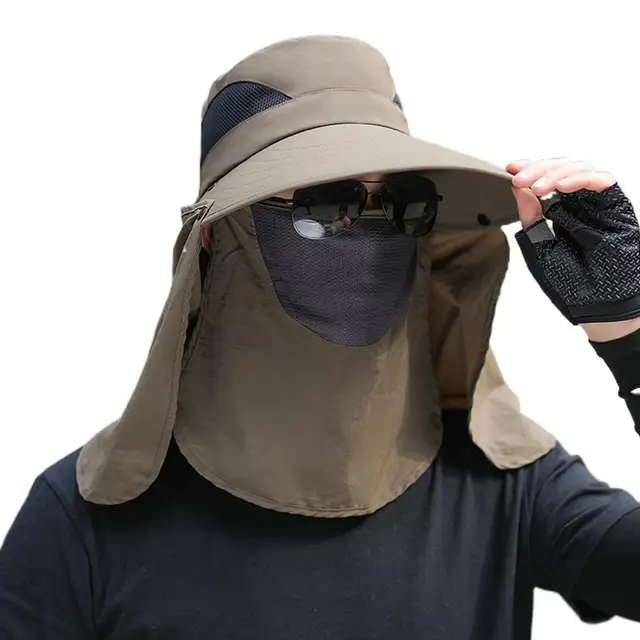 Outdoor Hat Portable Neck Protection 