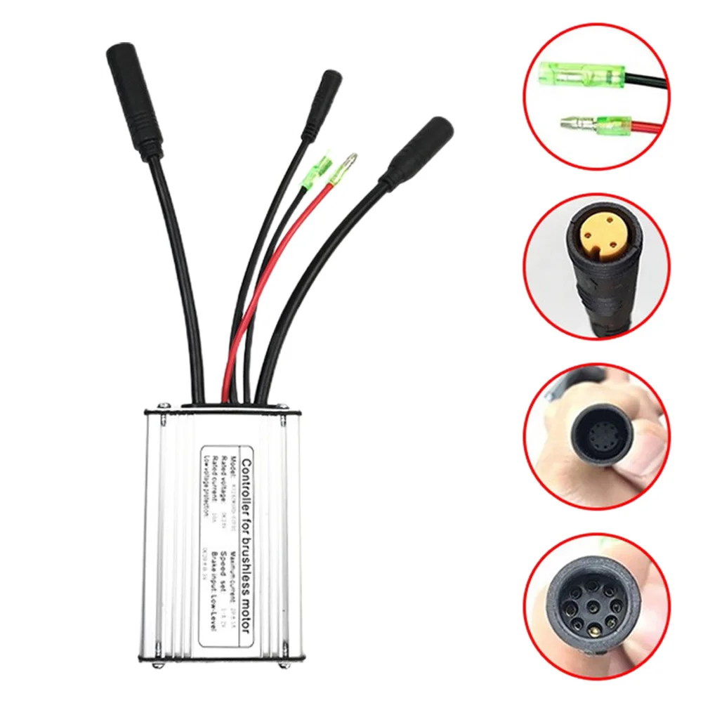 

Brand New Controller KT Control For KT Series KT-20A Sine Wave Motors Square Wave Controller Waterproof Connector 24V