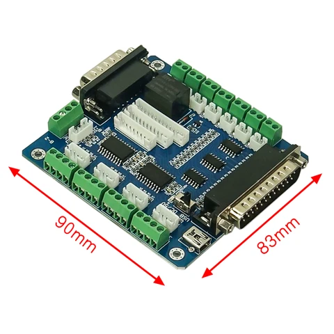 ЧПУ Mach3 5-осевой USB интерфейс драйвер контроллер движения плата управления для ЧПУ 3020 3040 6040 гравировальный станок