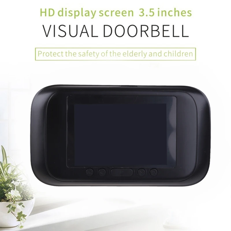 

for Smart Video Doorbell Camera 3.5'' TFT High Definition Screen 145 Wide View Angle 12 Month Long Standby Maximum 32G