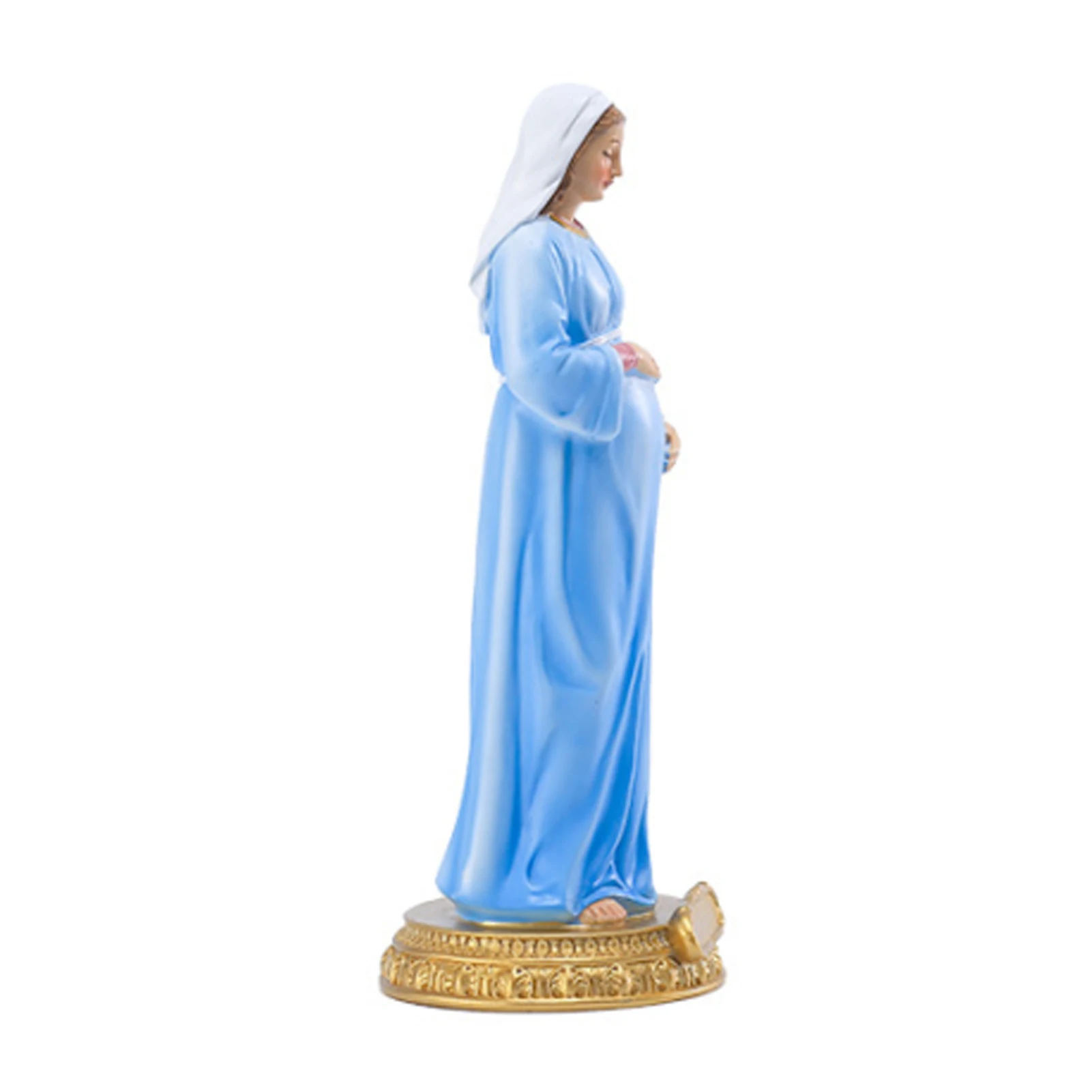 

Virgin Mary Pregnancy Statuette Novelty Catholic Religious Interior Decoration Religious Resin Crafts Decoration For Garden Home