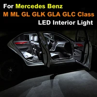 no error for mercedes benz m ml gl glk gla glc class w163 w164 w166 x164 x166 x204 x156 x253 canbus led bulb interior light kit