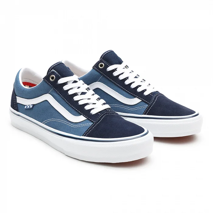 Gym Shoes vans MN skate Old Skool Navy/White va5fcbnav shoes gym training boots soft comfortable sports breathable casual flat sole street | Отзывы и видеообзор