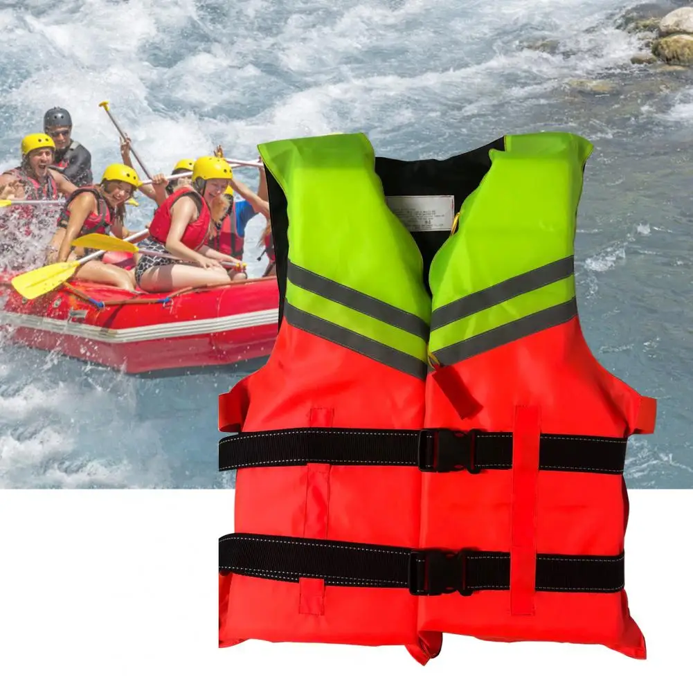 

Underwater Jacket Reflective Breathable Comfortable Soft Professional Strong Buoyancy Lightweight Life Boating Swimming Drifting