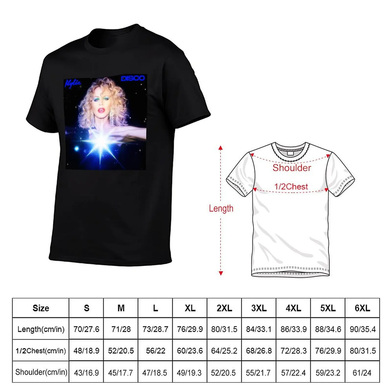 Футболка Kylie Minogue - Disco Album 2020, свободного кроя, большого размера (art.: 3920dbee87a0b) - 3920dbee87a0b