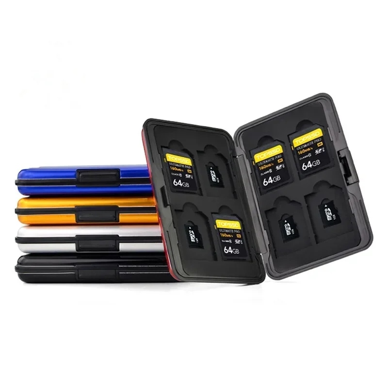 Водонепроницаемые чехлы с 12 отделениями для карт памяти