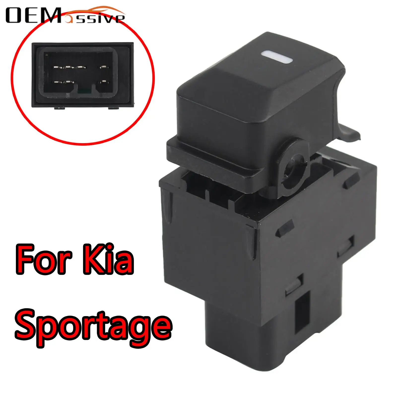 

93581-3W000 Автомобильный электрический переключатель окна, кнопка со стороны пассажира для Kia Sportage 2010 2011 2012 2013 2014 2015 2016, автомобильные аксессуары