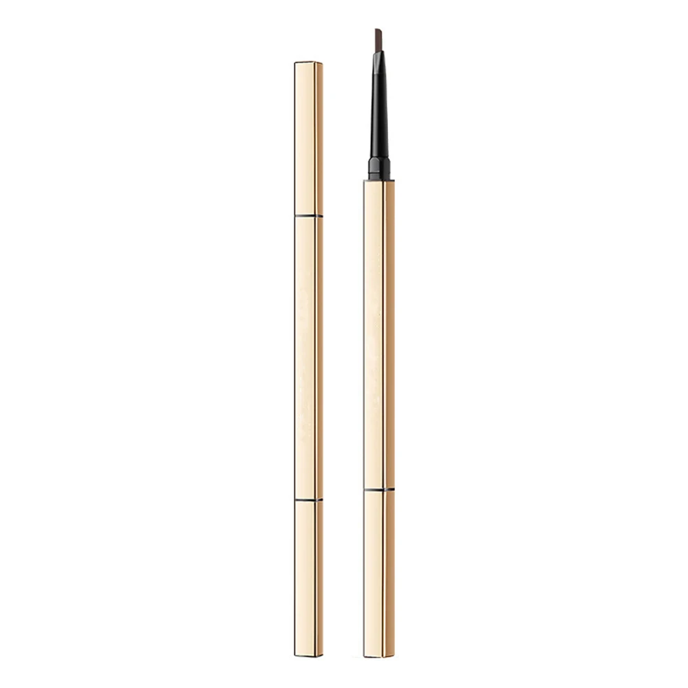 

Small Gold Bar Double Headed Eyebrow Pencil Waterproof Sweat-proof Easy To Wear Non-smudge Private Label Custom Bulk Makeup