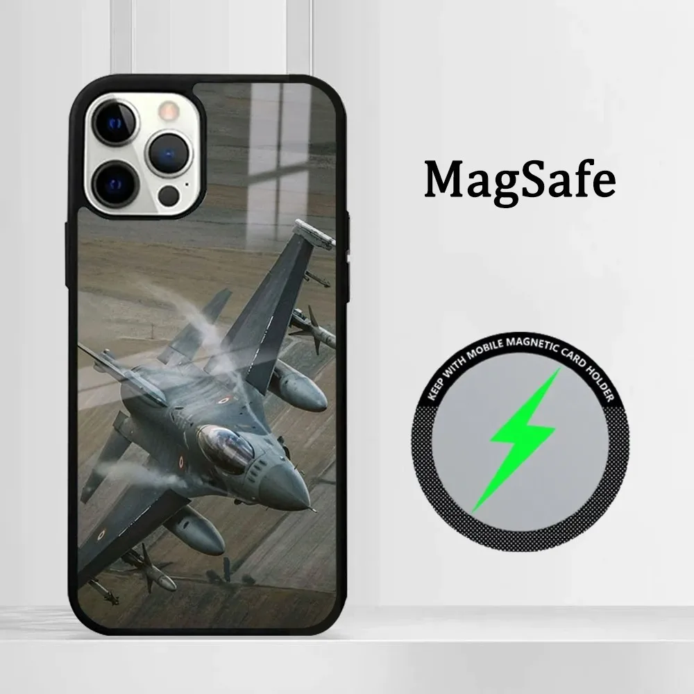 Чехол для телефона в реальном времени стиле милитари самолета iPhone 16 15 14 13 12 11 Pro Max