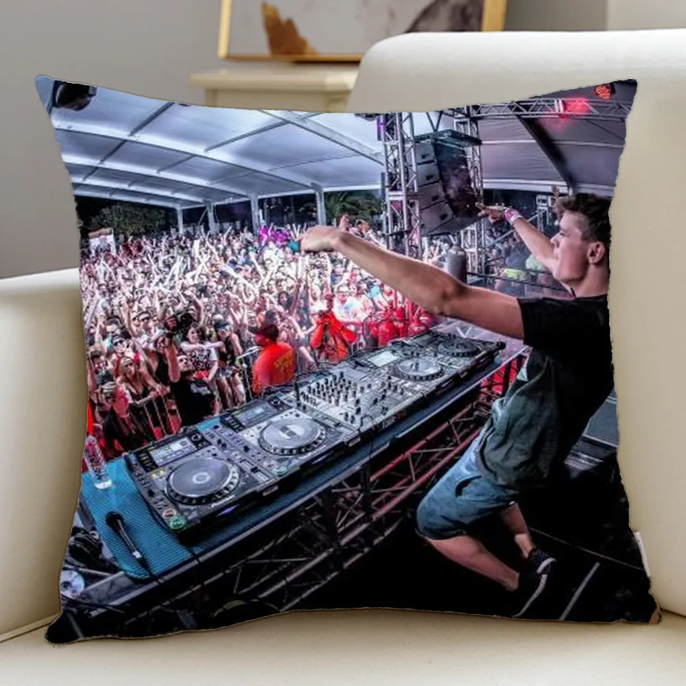 Наволочка Martin Garrix декоративная подушка для дивана индивидуальный подарок