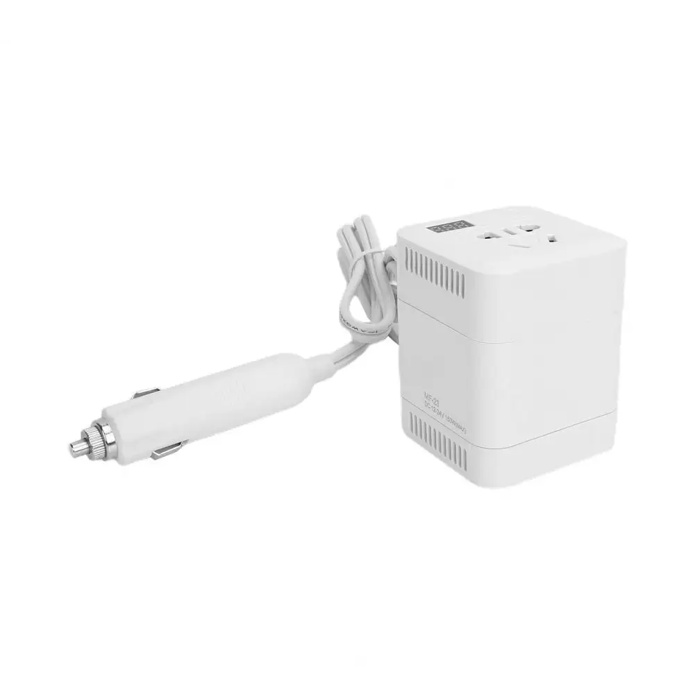 

Car Inverter Charger High Efficiency Correction Wave 1500W 12V/24V To 220V Power Converter With Fuse Car Transformer Adapter