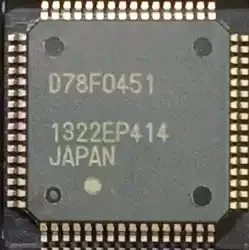 

D78F0451 UPD78F0451 qfp64 1pcs