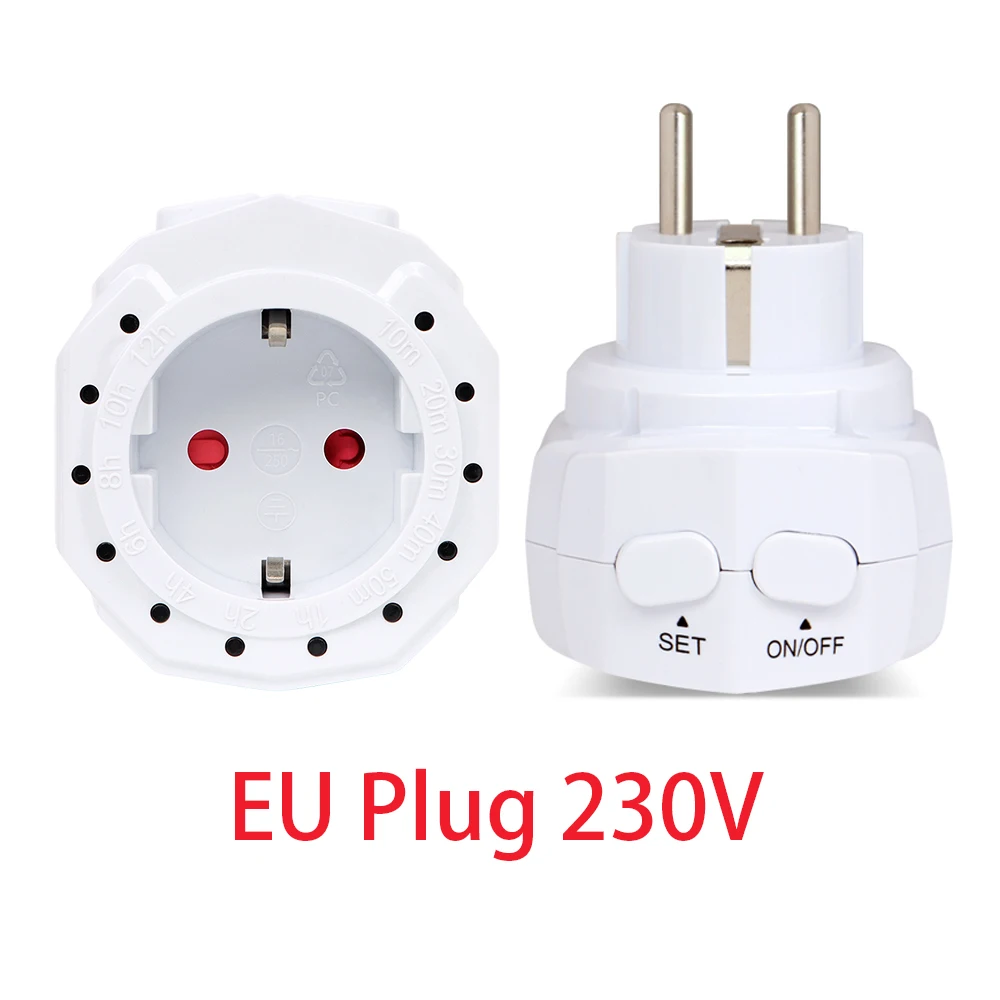 

Механический таймер розетки JUANJUAN 10 мин - 12 ч AC230V