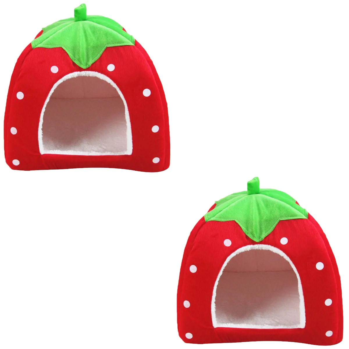 

Dog House Pet Bed Cat Furniture Pad Warming Insulated Outdoor Foldable Strawberry Indoor Sleeping Heater Heated Warm Sofa Large